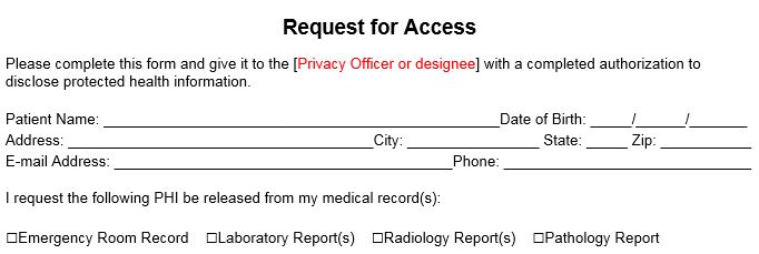 HIPAA Compliant Authorization